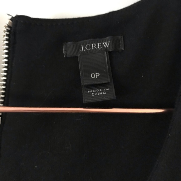 P0 Jcrew Black Ponte Dress - Picture 3 of 4